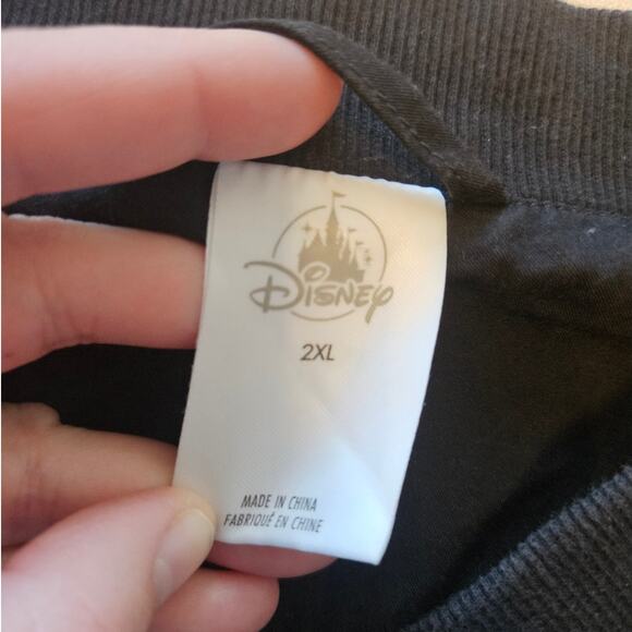 Disney Black Hocus Pocus Graphic Bomber Jacket sz XXL Plus Size Halloween Basic - Picture 2 of 7